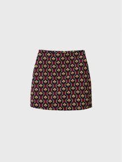 Desigual Γυναίκες Φούστες Pencil Φούστα Pencil Lia 22WWFW08 Έγχρωμο Slim Fit