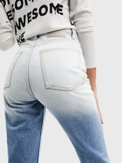 Desigual Γυναίκες Straight Leg Τζιν Res 22WWDD49 Μπλε Straight Fit -Εξοδος Desigual Κατάστημα unnamed file 1020
