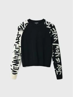 Desigual Γυναίκες Πουλόβερ Noor 22WWJF93 Μαύρο Regular Fit -Εξοδος Desigual Κατάστημα unnamed file 1046