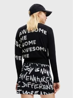 Desigual Γυναίκες Πουλόβερ Bet 22WWJFAB Μαύρο Regular Fit -Εξοδος Desigual Κατάστημα unnamed file 1049