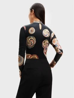 Desigual Γυναίκες Κορμάκια κορμάκι MONSIEUR CHRISTIAN LACROIX 22WWQK10 Μαύρο Slim Fit 9 Desigual Γυναίκες Κορμάκια κορμάκι MONSIEUR CHRISTIAN LACROIX 22WWQK10 Μαύρο Slim Fit -Εξοδος Desigual Κατάστημα unnamed file 1054