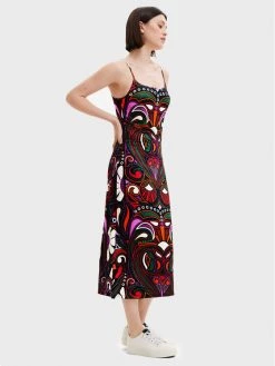 Desigual Γυναίκες Καθημερινά Φορέματα Φόρεμα καθημερινό Marca 22WWVK23 Έγχρωμο Slim Fit -Εξοδος Desigual Κατάστημα unnamed file 1063