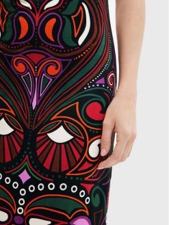 Desigual Γυναίκες Καθημερινά Φορέματα Φόρεμα καθημερινό Marca 22WWVK23 Έγχρωμο Slim Fit -Εξοδος Desigual Κατάστημα unnamed file 1065