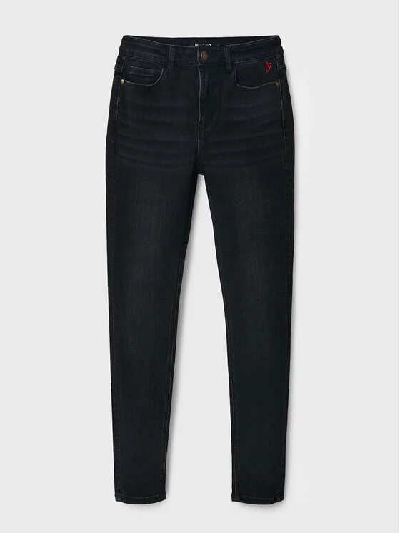 Desigual Γυναίκες Τζιν 22WWDD25 Μαύρο Skinny Fit 7 Desigual Γυναίκες Τζιν 22WWDD25 Μαύρο Skinny Fit - Image 5