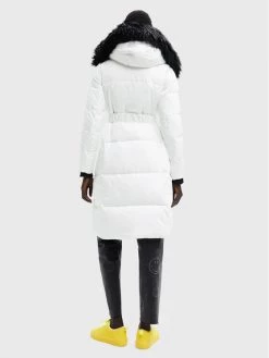 Desigual Γυναίκες Χειμωνιάτικα Μπουφάν Μπουφάν πουπουλένιο Noruega 22WWEWAE Λευκό Regular Fit -Εξοδος Desigual Κατάστημα unnamed file 111