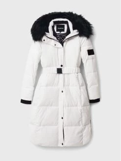 Desigual Γυναίκες Χειμωνιάτικα Μπουφάν Μπουφάν πουπουλένιο Noruega 22WWEWAE Λευκό Regular Fit -Εξοδος Desigual Κατάστημα unnamed file 113