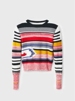 Desigual Γυναίκες Πουλόβερ Lola 22WWJF32 Έγχρωμο Regular Fit -Εξοδος Desigual Κατάστημα unnamed file 1137