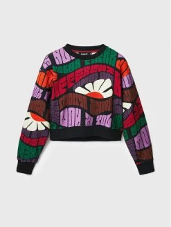 Desigual Γυναίκες Μπλούζες Μπλούζα Emma 22WWSK39 Έγχρωμο Relaxed Fit