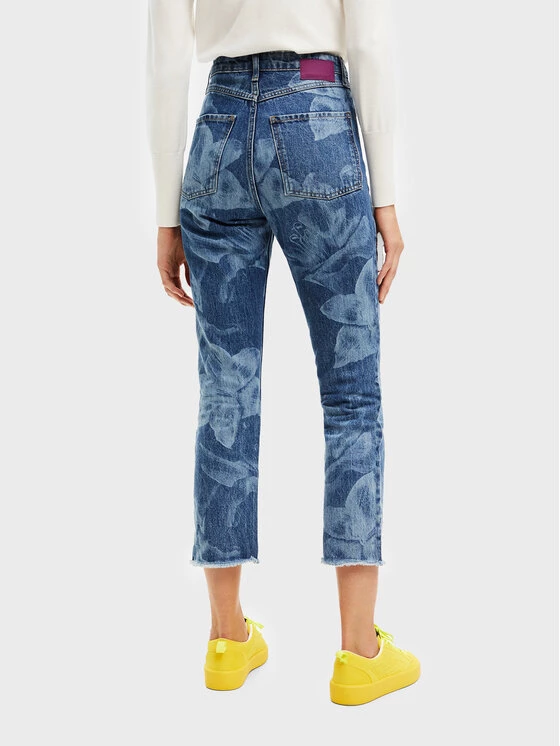 Desigual Γυναίκες Straight Leg Τζιν Antonia 22WWDD20 Μπλε Regular Fit 5 Desigual Γυναίκες Straight Leg Τζιν Antonia 22WWDD20 Μπλε Regular Fit - Image 3