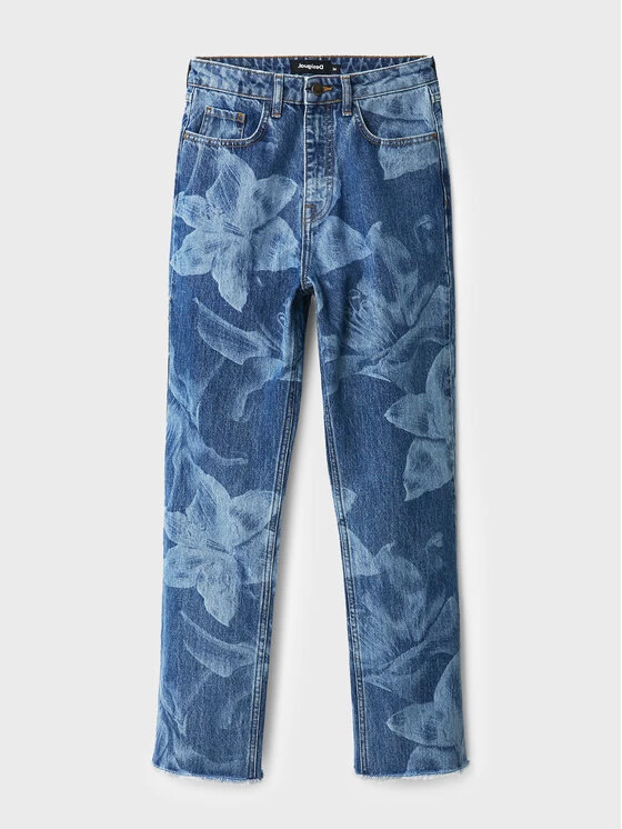 Desigual Γυναίκες Straight Leg Τζιν Antonia 22WWDD20 Μπλε Regular Fit 7 Desigual Γυναίκες Straight Leg Τζιν Antonia 22WWDD20 Μπλε Regular Fit - Image 5