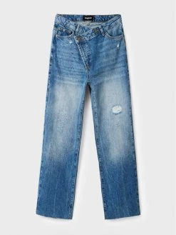 Desigual Γυναίκες Boyfriends Τζιν Levadura 22WWDD02 Μπλε Boyfriend Fit -Εξοδος Desigual Κατάστημα unnamed file 1184