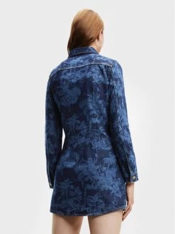 Desigual Γυναίκες Τζιν Φορέματα Φόρεμα τζιν Tina 22WWVD01 Σκούρο μπλε Slim Fit -Εξοδος Desigual Κατάστημα unnamed file 1197