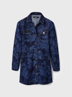 Desigual Γυναίκες Τζιν Φορέματα Φόρεμα τζιν Tina 22WWVD01 Σκούρο μπλε Slim Fit -Εξοδος Desigual Κατάστημα unnamed file 1199