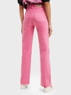 Desigual Γυναίκες Τζιν PINK PANTHER 22WWDD29 Ροζ Wide Leg -Εξοδος Desigual Κατάστημα unnamed file 1207