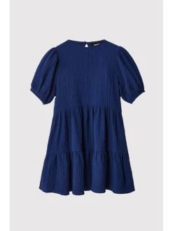 Desigual Γυναίκες Καθημερινά Φορέματα Φόρεμα καθημερινό Luna 22WWVW73 Σκούρο μπλε Regular Fit -Εξοδος Desigual Κατάστημα unnamed file 1219