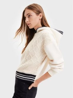 Desigual Γυναίκες Πουλόβερ Zia 22WWSK11 Εκρού Loose Fit -Εξοδος Desigual Κατάστημα unnamed file 122