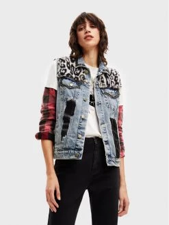 Desigual Γυναίκες Γιλέκα Γιλέκο 22WWED30 Μπλε Regular Fit
