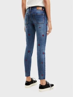 Desigual Γυναίκες Τζιν Amore 22WWDD17 Σκούρο μπλε Skinny Fit -Εξοδος Desigual Κατάστημα unnamed file 1246