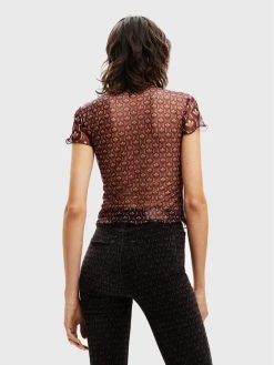 Desigual Γυναίκες Μπλουζάκια Μπλουζάκι Telam 22WWTKA9 Έγχρωμο Slim Fit -Εξοδος Desigual Κατάστημα unnamed file 1251