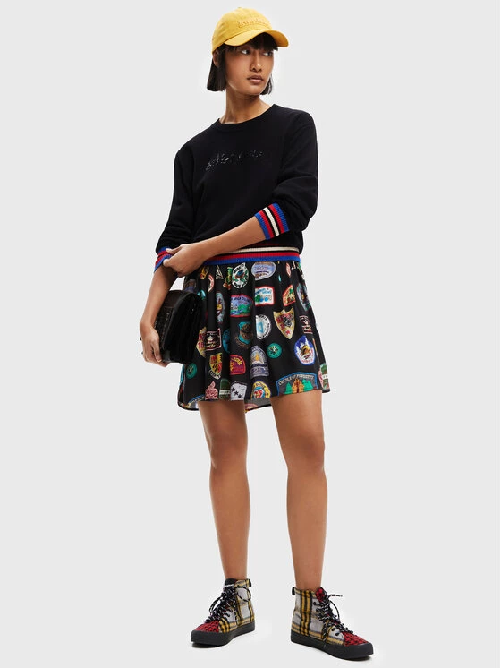 Desigual Γυναίκες Πουλόβερ Mara 22WWJF15 Μαύρο Regular Fit 4 Desigual Γυναίκες Πουλόβερ Mara 22WWJF15 Μαύρο Regular Fit - Image 2