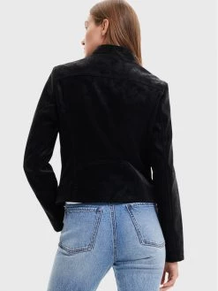 Desigual Γυναίκες Δερμάτινα Μπουφάν Μπουφάν από απομίμηση δέρματος Las Vegas 22WWEW62 Μαύρο Regular Fit -Εξοδος Desigual Κατάστημα unnamed file 1277