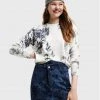 Desigual Γυναίκες Πουλόβερ Nia 22WWJF16 Λευκό Regular Fit 2 Desigual Γυναίκες Πουλόβερ Nia 22WWJF16 Λευκό Regular Fit -Εξοδος Desigual Κατάστημα unnamed file 129
