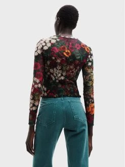 Desigual Γυναίκες Μπλουζάκια Μπλουζάκι Uxia 22WWTK63 Έγχρωμο Slim Fit -Εξοδος Desigual Κατάστημα unnamed file 1297