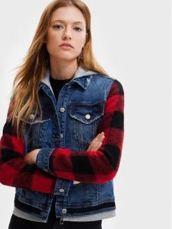 Desigual Γυναίκες Τζιν Μπουφάν Τζιν μπουφάν Washington 22WWED50 Σκούρο μπλε Regular Fit -Εξοδος Desigual Κατάστημα unnamed file 13