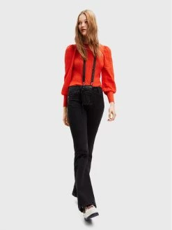 Desigual Γυναίκες Πουλόβερ Ona 22WWJFAG Πορτοκαλί Regular Fit -Εξοδος Desigual Κατάστημα unnamed file 1301