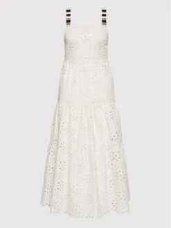 Desigual Γυναίκες Καλοκαιρινά Φορέματα Φόρεμα καλοκαιρινό Leah 22SWVW05 Λευκό Regular Fit -Εξοδος Desigual Κατάστημα unnamed file 1309