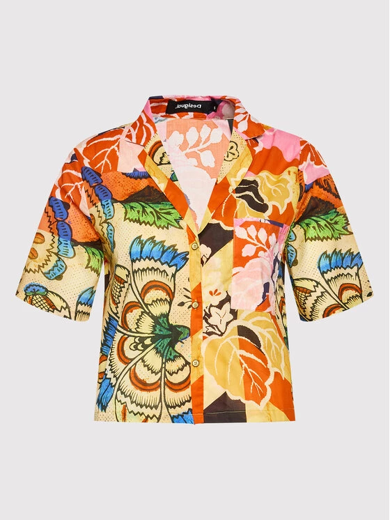 Desigual Γυναίκες Casual Πουκάμισα Πουκάμισο MONSIEUR CHRISTIAN LACROIX Avinyon 22SWCW24 Έγχρωμο Relaxed Fit 7 Desigual Γυναίκες Casual Πουκάμισα Πουκάμισο MONSIEUR CHRISTIAN LACROIX Avinyon 22SWCW24 Έγχρωμο Relaxed Fit - Image 5