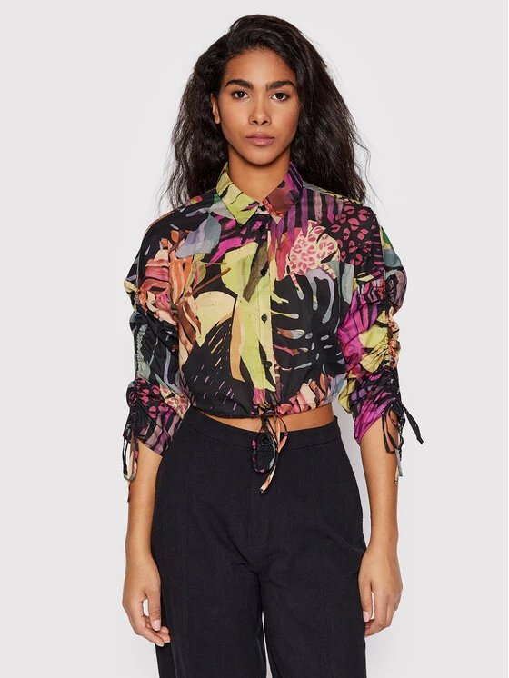 Desigual Γυναίκες Casual Πουκάμισα Πουκάμισο Ona 22SWCW26 Έγχρωμο Oversize 3 Desigual Γυναίκες Casual Πουκάμισα Πουκάμισο Ona 22SWCW26 Έγχρωμο Oversize