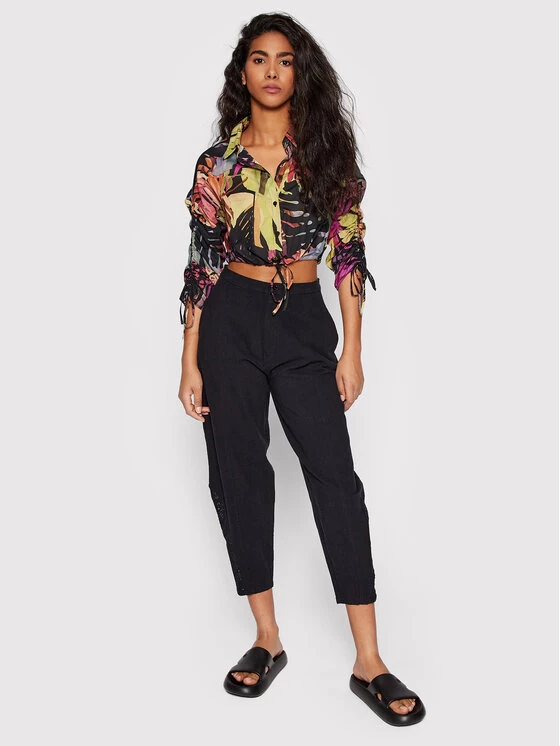 Desigual Γυναίκες Casual Πουκάμισα Πουκάμισο Ona 22SWCW26 Έγχρωμο Oversize 4 Desigual Γυναίκες Casual Πουκάμισα Πουκάμισο Ona 22SWCW26 Έγχρωμο Oversize - Image 2