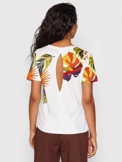 Desigual Γυναίκες T-shirts T-Shirt Minneapolis 22SWTK78 Μπεζ Regular Fit -Εξοδος Desigual Κατάστημα unnamed file 1347