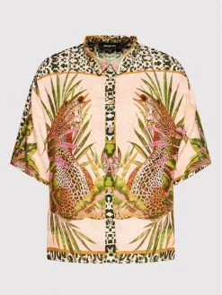 Desigual Γυναίκες Casual Πουκάμισα Πουκάμισο Lions 22SWCW33 Ροζ Regular Fit -Εξοδος Desigual Κατάστημα unnamed file 1354