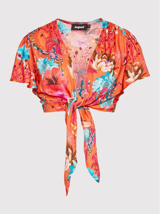 Desigual Γυναίκες Μπλουζάκια Μπλουζάκι Amaranta 22SWMW14 Κόκκινο Relaxed Fit 7 Desigual Γυναίκες Μπλουζάκια Μπλουζάκι Amaranta 22SWMW14 Κόκκινο Relaxed Fit - Image 5