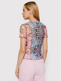 Desigual Γυναίκες Μπλουζάκια Μπλουζάκι Copenhague 22SWTK81 Έγχρωμο Slim Fit -Εξοδος Desigual Κατάστημα unnamed file 1378