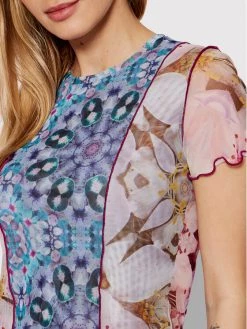 Desigual Γυναίκες Μπλουζάκια Μπλουζάκι Copenhague 22SWTK81 Έγχρωμο Slim Fit -Εξοδος Desigual Κατάστημα unnamed file 1379