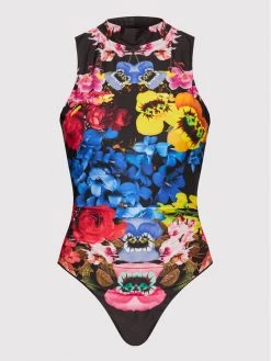 Desigual Γυναίκες Κορμάκια κορμάκι MONSIEUR CHRISTIAN LACROIX Lyon 22SWTKA8 Μαύρο Slim Fit -Εξοδος Desigual Κατάστημα unnamed file 1385