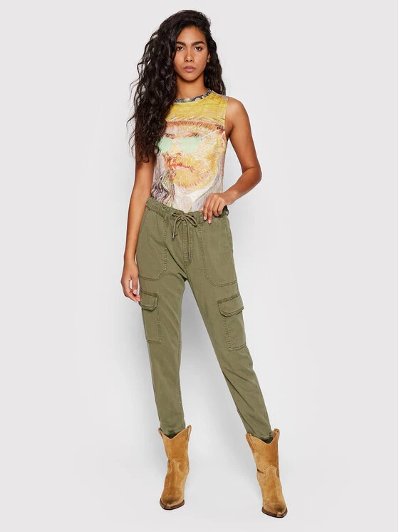 Desigual Γυναίκες Μπλουζάκια Μπλουζάκι Vincent 22SWTKB8 Έγχρωμο Regular Fit 4 Desigual Γυναίκες Μπλουζάκια Μπλουζάκι Vincent 22SWTKB8 Έγχρωμο Regular Fit - Image 2