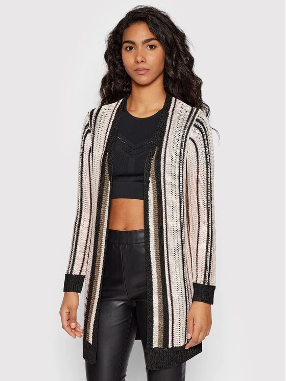 Desigual Γυναίκες Ζακέτες Ζακέτα Cami 22SWJF13 Μαύρο Relaxed Fit Μπεζ 3 Desigual Γυναίκες Ζακέτες Ζακέτα Cami 22SWJF13 Μαύρο Relaxed Fit Μπεζ