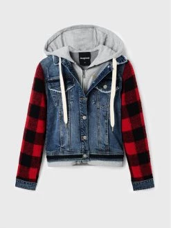 Desigual Γυναίκες Τζιν Μπουφάν Τζιν μπουφάν Washington 22WWED50 Σκούρο μπλε Regular Fit -Εξοδος Desigual Κατάστημα unnamed file 14