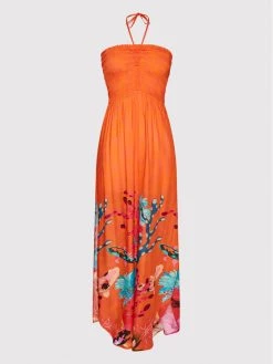 Desigual Γυναίκες Ολόσωμες Φόρμες Ολόσωμη φόρμα Amelia 22SWMW09 Πορτοκαλί Regular Fit -Εξοδος Desigual Κατάστημα unnamed file 1405