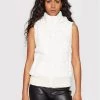 Desigual Γυναίκες Γιλέκα Γιλέκο New Bern 22SWEW05 Λευκό Regular Fit -Εξοδος Desigual Κατάστημα unnamed file 1406