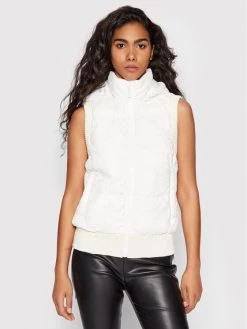 Desigual Γυναίκες Γιλέκα Γιλέκο New Bern 22SWEW05 Λευκό Regular Fit