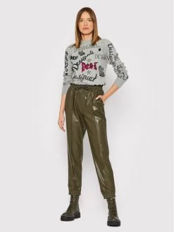 Desigual Γυναίκες Πουλόβερ Paloma 21WWJFAE Γκρι Regular Fit -Εξοδος Desigual Κατάστημα unnamed file 1418