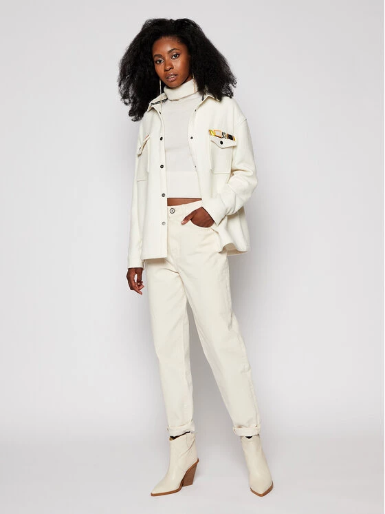 Desigual Γυναίκες Μεταβατικά Μπουφάν Μπουφάν μεταβατικό Chaq Kaysa 20WWEWAA Μπεζ Regular Fit 4 Desigual Γυναίκες Μεταβατικά Μπουφάν Μπουφάν μεταβατικό Chaq Kaysa 20WWEWAA Μπεζ Regular Fit - Image 2