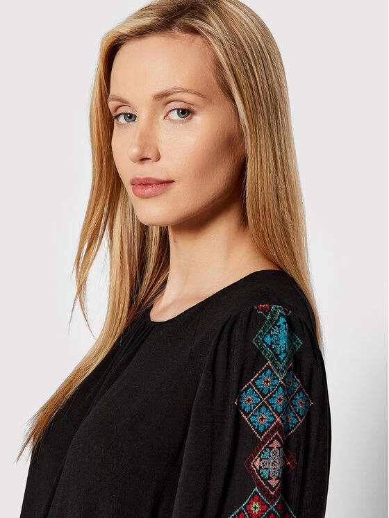 Desigual Γυναίκες Κορμάκια κορμάκι Candy 22SWBW47 Μαύρο Regular Fit 6 Desigual Γυναίκες Κορμάκια κορμάκι Candy 22SWBW47 Μαύρο Regular Fit - Image 4