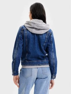 Desigual Γυναίκες Τζιν Μπουφάν Τζιν μπουφάν Jacksonville 22WWED46 Σκούρο μπλε Regular Fit -Εξοδος Desigual Κατάστημα unnamed file 146