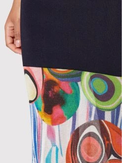 Desigual Γυναίκες Καθημερινά Φορέματα Φόρεμα καθημερινό MONSIEUR CHRISTIAN LACROIX Bubble 22SWVF05 Σκούρο μπλε Slim Fit -Εξοδος Desigual Κατάστημα unnamed file 1472